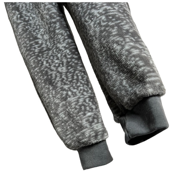 NEW Jellifish Kids Wolf Onsie Kids Sz 3T Gray Zip Up Onsie with Wolf Hoody - Picture 6 of 12